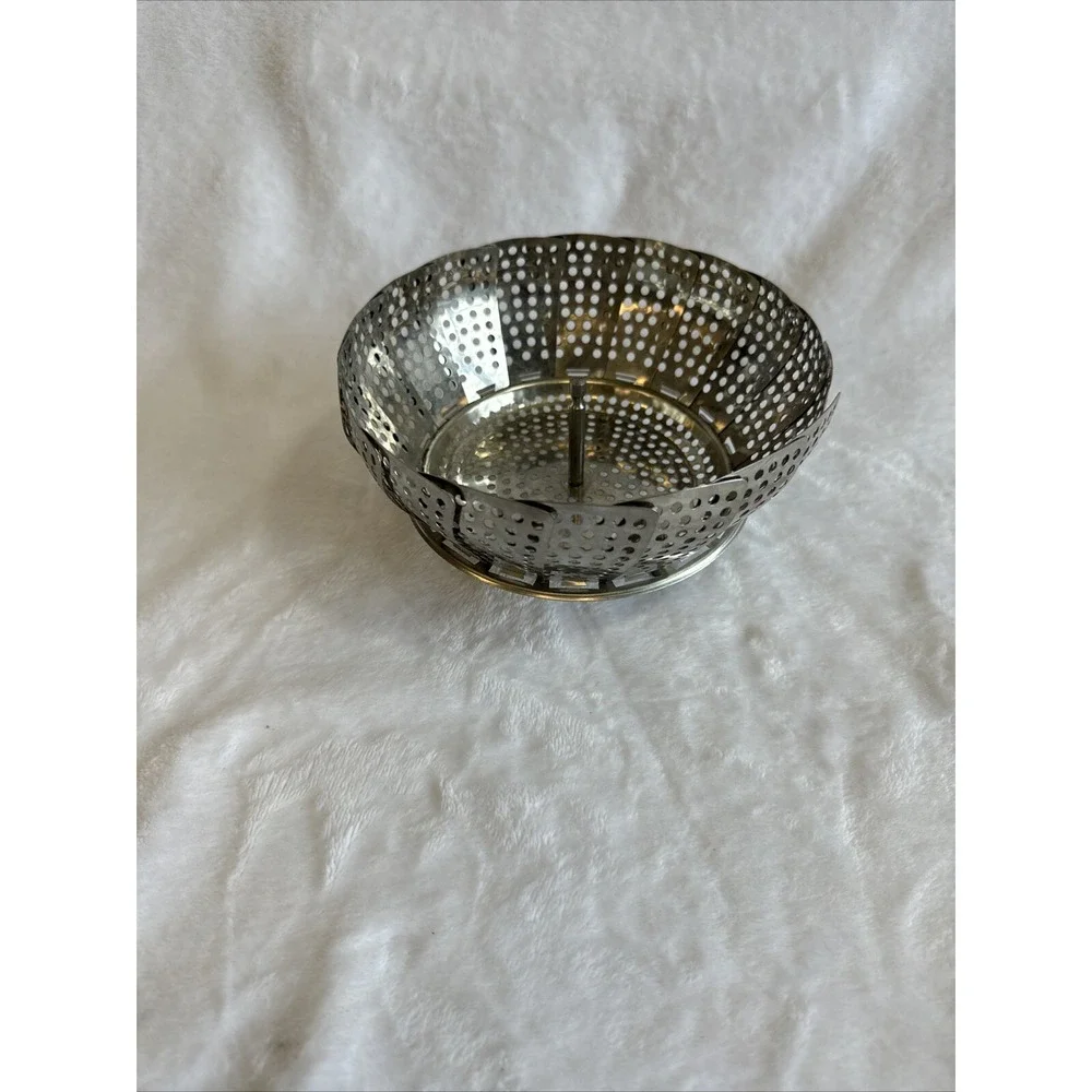 Expandable Stainless Steel Vegetable Steamer Basket for Pot Cooking